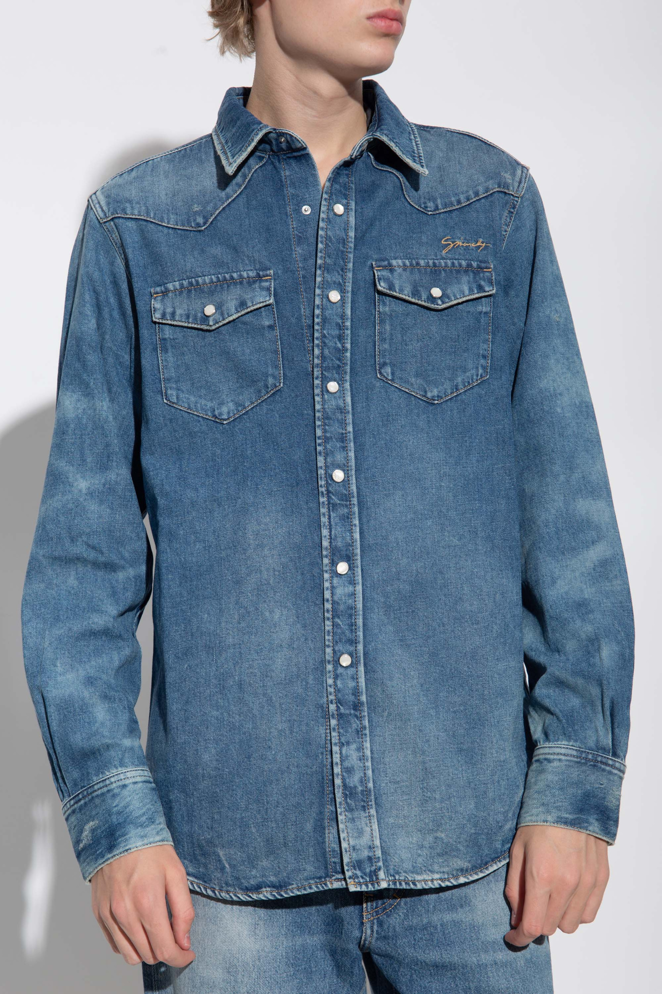 Givenchy Denim Shirt | Men's | Vitkac